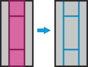 element specjalny – moduł okienny/drzwiowy