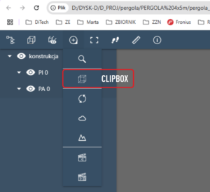 Model HTML - CLIPBOX uruchamianie/zamykanie