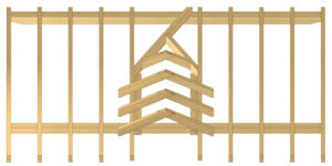 Wydłużenie krokwi koszowej - usunięta obróbka cięcia koszowego