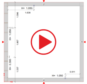 Wstawianie punktów elektrycznych w rzucie kondygnacji