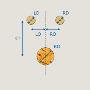 Punkty wodno - kanalizacyjne - średnice i rozstawy wierceń