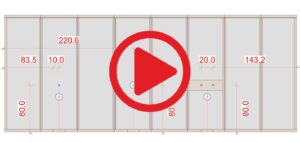 Film – Punkty wodno - kanalizacyjne wstawienie w widoku ściany