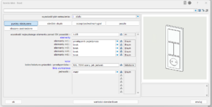 Punkty elektryczne w układzie pionowym
