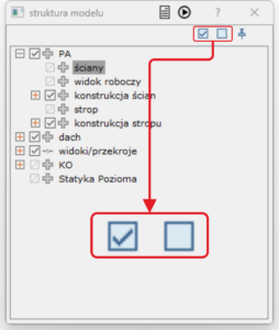 Ukrywanie pokazywanie - wszystkich elementów
